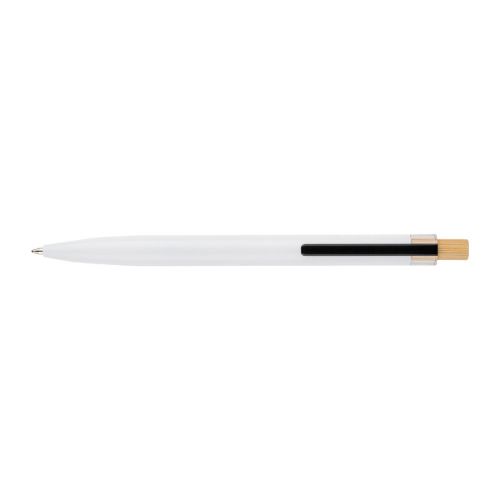 MAREN - Stylo à bille poussoir laqué en aluminium recyclé 
