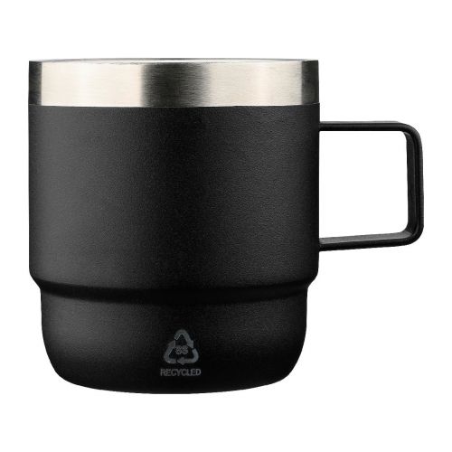 LILIA - Mug double paroi de 180 ml en acier inoxydable recyclé 