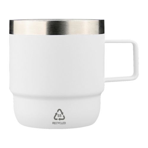 LILIA - Mug double paroi de 180 ml en acier inoxydable recyclé 