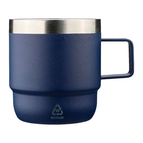 LILIA - Mug double paroi de 180 ml en acier inoxydable recyclé 