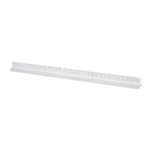 TAVI - Règle triangulaire en aluminium de 30 cm 