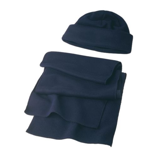 RUSSO - Bonnet et écharpe en laine polaire 