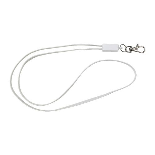 MARGUERITE - Lanyard comprenant une prise USB 