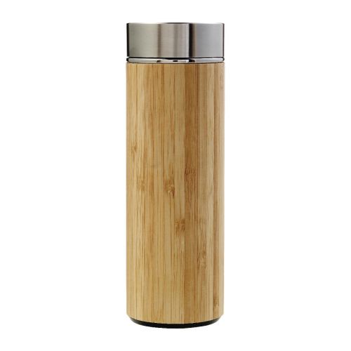 YARA - Bouteille isotherme de 420 ml en bambou 