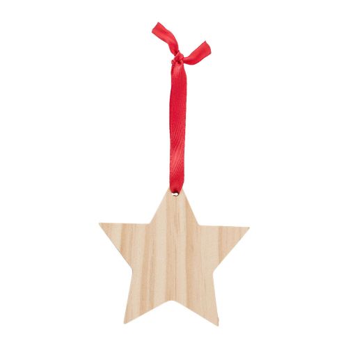 CASPIAN - Décoration de Noël en bois Étoile 
