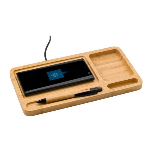 FAYE - Organiseur de bureau avec chargeur à induction 