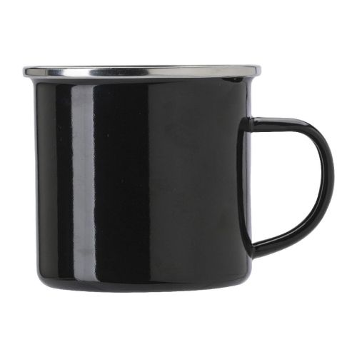 JAMAAL - Mug émaillé en acier inoxydable 