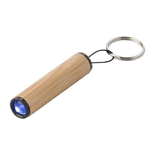 ILSE - Porte-clés torche en bambou 