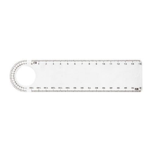 ASHLYN - Règle en plastique de 15 cm  