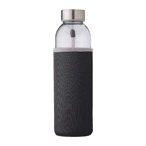 NIKA - Bouteille en verre de 500 ml avec housse 