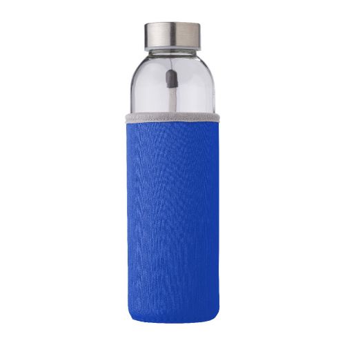 NIKA - Bouteille en verre de 500 ml avec housse 