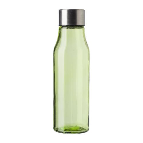ANDREI - Bouteille de 500 ml en verre et acier inoxydable 