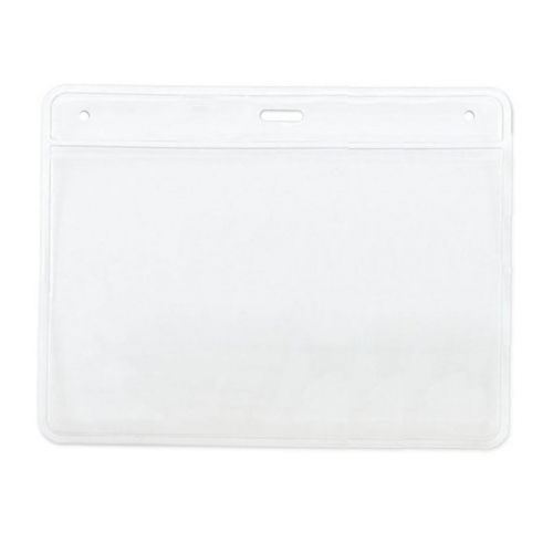 BADGE OM - porte-badge horizontal en PVC