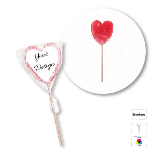 LOGO POP - sucette en forme de coeur