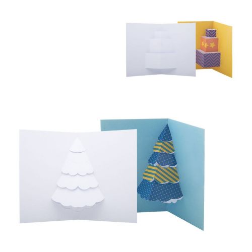 DIMENSIONS - Carte de Noël 3D, cadeaux de Noël