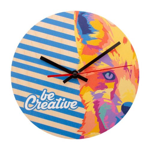 BETIME WOOD D - Pendule murale sur mesure