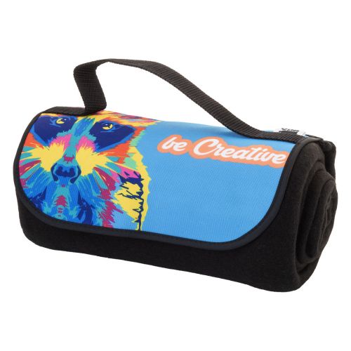 REPORTA - couverture polaire RPET, personnalisable