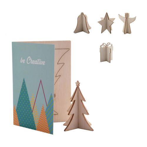 CREAX - Carte de Noël, flocon