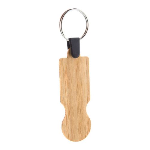 BOOCART EU - porte-clés jeton en bambou