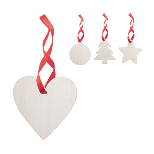 WOXMAS - Décoration pour sapin de Noël, cœur