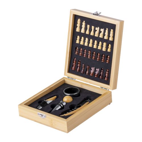 KASPAR - Set à vin jeu d'échecs