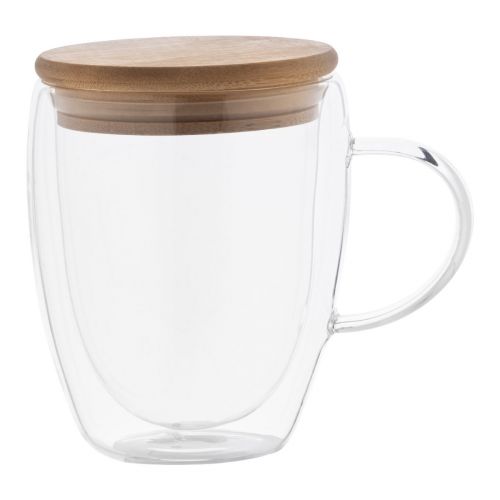 GROBINA - mug thermos en verre