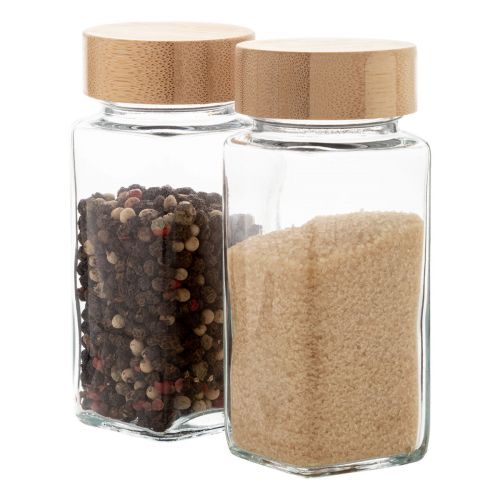 KASHMIR - Set de 2 bouteiles pour condiments