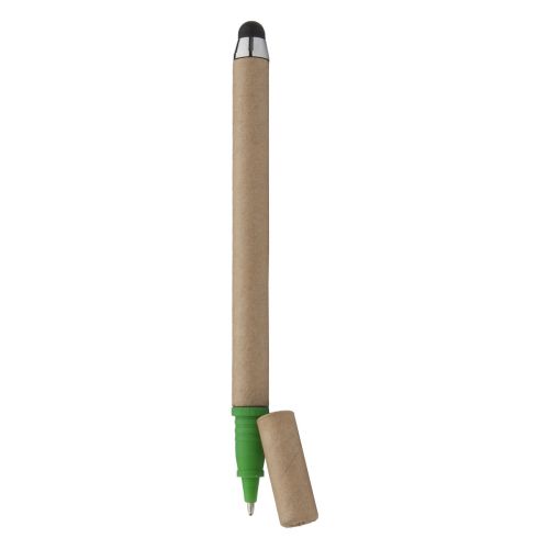 ECOTOUCH - stylet en carton recyclé et stylo à bille