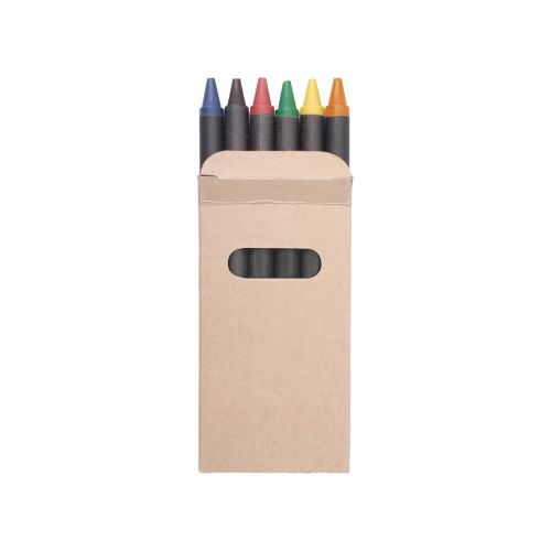 LIDDY - set de 6 pastels de couleurs