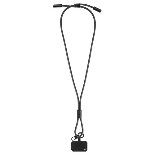 HOLCHARGE - Tour de cou pour téléphone portable en RPET 60 W