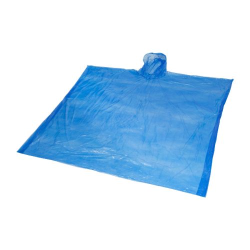 ZIVA - Poncho jetable pour la pluie avec pochette de rangement 