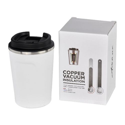 THOR - Gobelet avec isolation par le vide et couche de cuivre 360ml étanche 