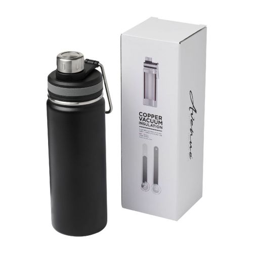GESSI - Bouteille de sport 590ml avec isolation par le vide et couche de cuivre 