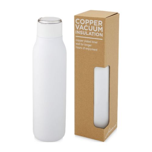 MARKA - Bouteille isotherme  600 ml avec couche de cuivre et avec boucle métallique