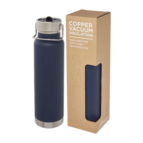 THOR - Bouteille isotherme de sport  de 750 ml avec isolation par le vide et couche de cuivre