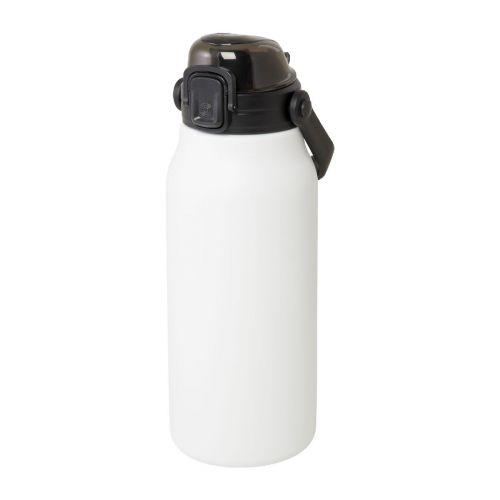 GIGANTO - Bouteille de sport H2O Active® Eco Big Base de 1 litre à couvercle rabattable