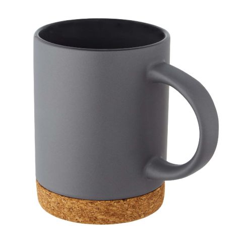 NEIVA - Tasse  de 425 ml en céramique avec base en liège