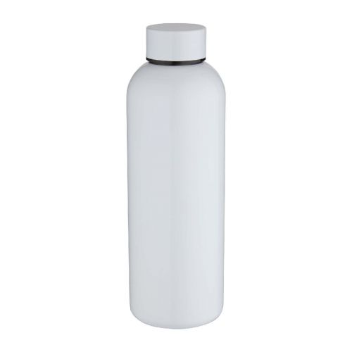 SPRING -Bouteille d’eau de 750 ml en acier inoxydable recyclé certifié RCS avec impression par sublimation