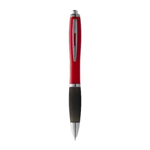 NASH - Stylo à bille  avec grip noir (encre noire)