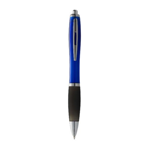 NASH - Stylo à bille  avec grip noir (encre noire)