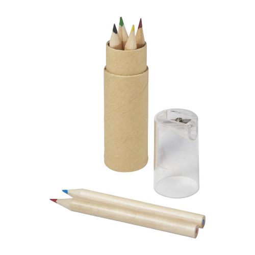 KRAM - Set de 6 crayons de couleur 