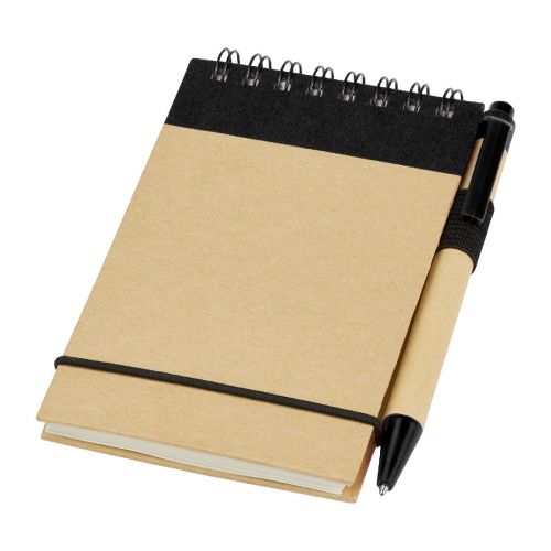ZUSE - Bloc-notes recyclé format A7 avec stylo 