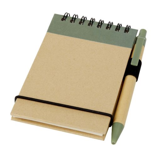 ZUSE - Bloc-notes recyclé format A7 avec stylo 
