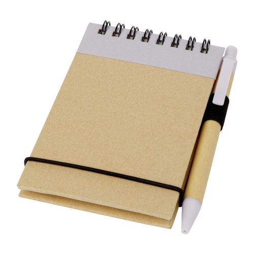 ZUSE - Bloc-notes recyclé format A7 avec stylo 