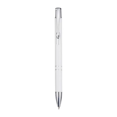 MONETA - Stylo bille rétractable en aluminium  (encre bleue)