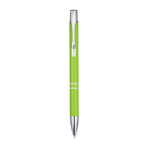MONETA - Stylo bille rétractable en aluminium  (encre bleue)