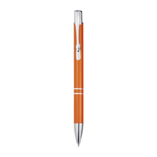 MONETA - Stylo bille rétractable en aluminium  (encre bleue)