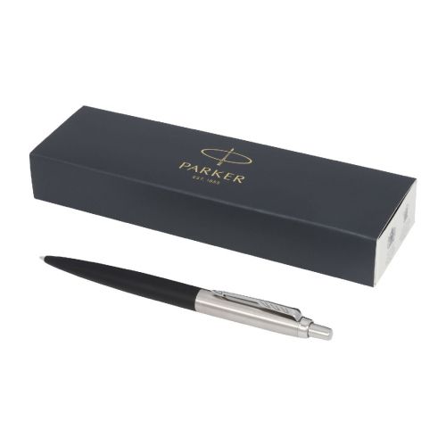 JOTTER - Stylo bille mat  XL  Parker avec finitions chrome (encre bleue)