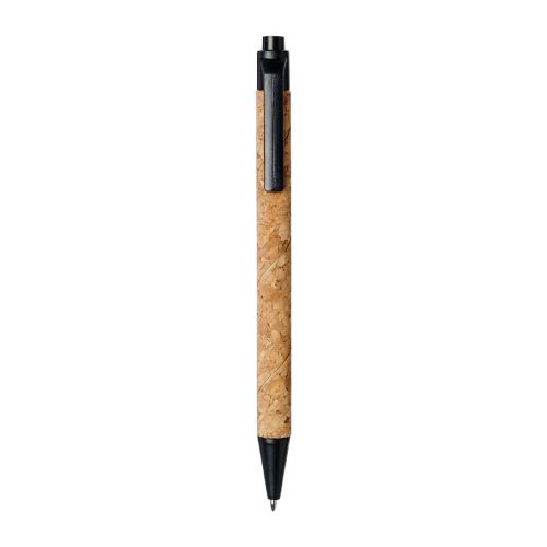 MIDAR - Stylo bille  en liège et paille de blé (encre noire)