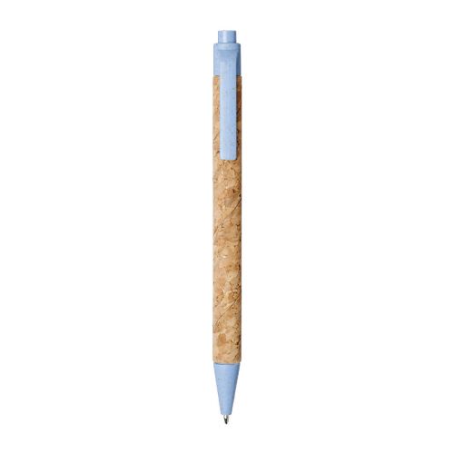 MIDAR - Stylo bille  en liège et paille de blé (encre noire)